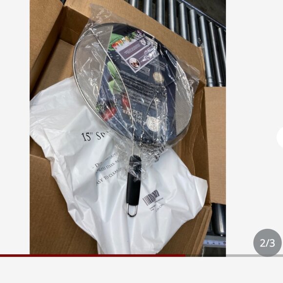 Mueller Grease Splatter Screen For Frying Pan 13", NEW IN PACKAGE - Picture 2 of 3